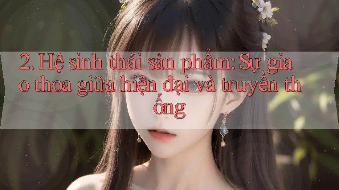 2. Hệ sinh thái sản phẩm: Sự giao thoa giữa hiện đại và truyền thống