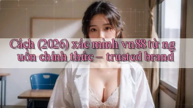 Cách (2026) xác minh vn88 từ nguồn chính thức   trusted brand