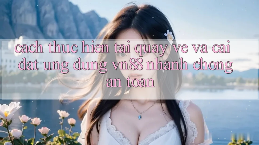 Cách thực hiện Tải quay về Và Cài Đặt Ứng Dụng VN88 Nhanh Chóng, An Toàn