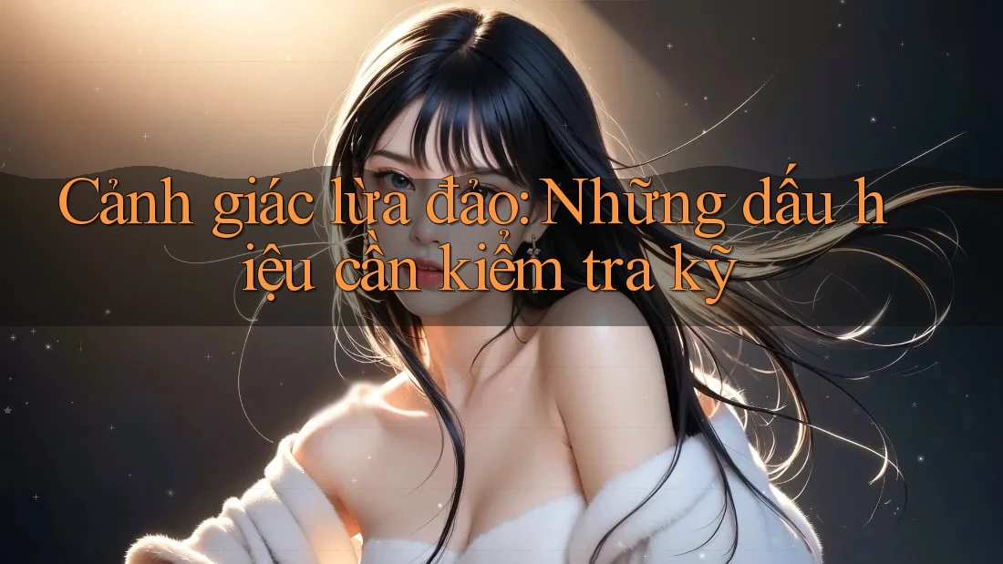 Cảnh giác lừa đảo: Những dấu hiệu cần kiểm tra kỹ