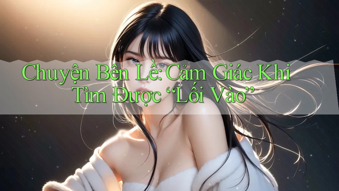 Chuyện Bên Lề: Cảm Giác Khi Tìm Được “Lối Vào” Chuyện Bên Lề: Cảm Giác Khi Tìm Được “Lối Vào”