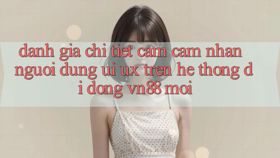 Đánh Giá Chi Tiết Cảm cảm nhận Người Dùng (UI/UX) Trên Hệ thống di động VN88 Mới