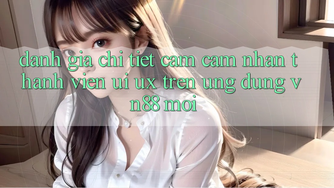 Đánh Giá Chi Tiết Cảm cảm nhận Thành viên (UI/UX) Trên Ứng Dụng VN88 Mới Đánh Giá Chi Tiết Cảm cảm nhận Thành viên (UI/UX) Trên Ứng Dụng VN88 Mới