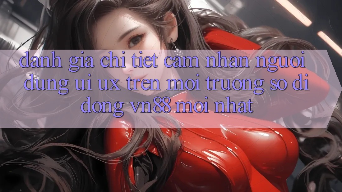 Đánh Giá Chi Tiết Cảm nhận Người Dùng (UI/UX) Trên Môi trường số di động VN88 Mới nhất Đánh Giá Chi Tiết Cảm nhận Người Dùng (UI/UX) Trên Môi trường số di động VN88 Mới nhất
