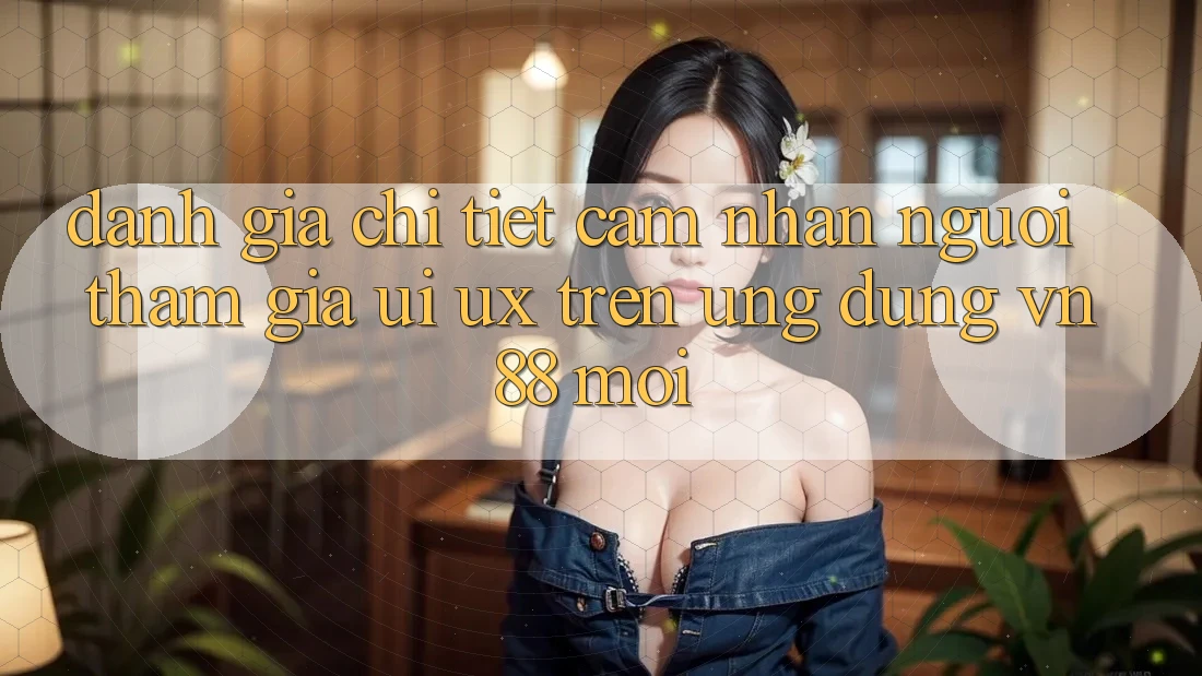 Đánh Giá Chi Tiết Cảm nhận Người tham gia (UI/UX) Trên Ứng dụng VN88 Mới Đánh Giá Chi Tiết Cảm nhận Người tham gia (UI/UX) Trên Ứng dụng VN88 Mới
