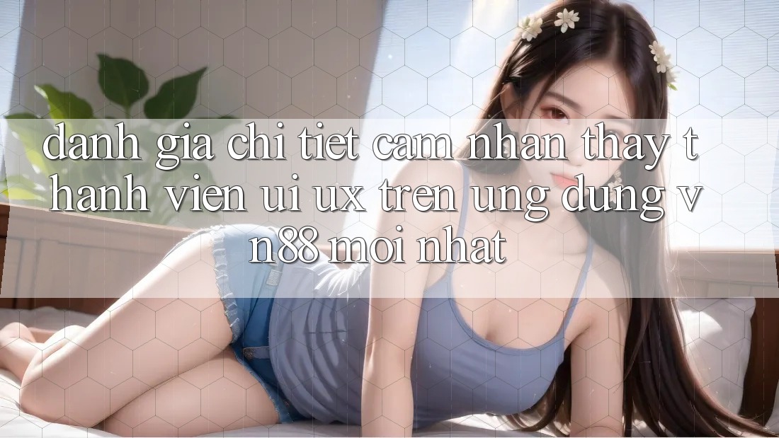Đánh Giá Chi Tiết Cảm nhận thấy Thành viên (UI/UX) Trên Ứng dụng VN88 Mới nhất