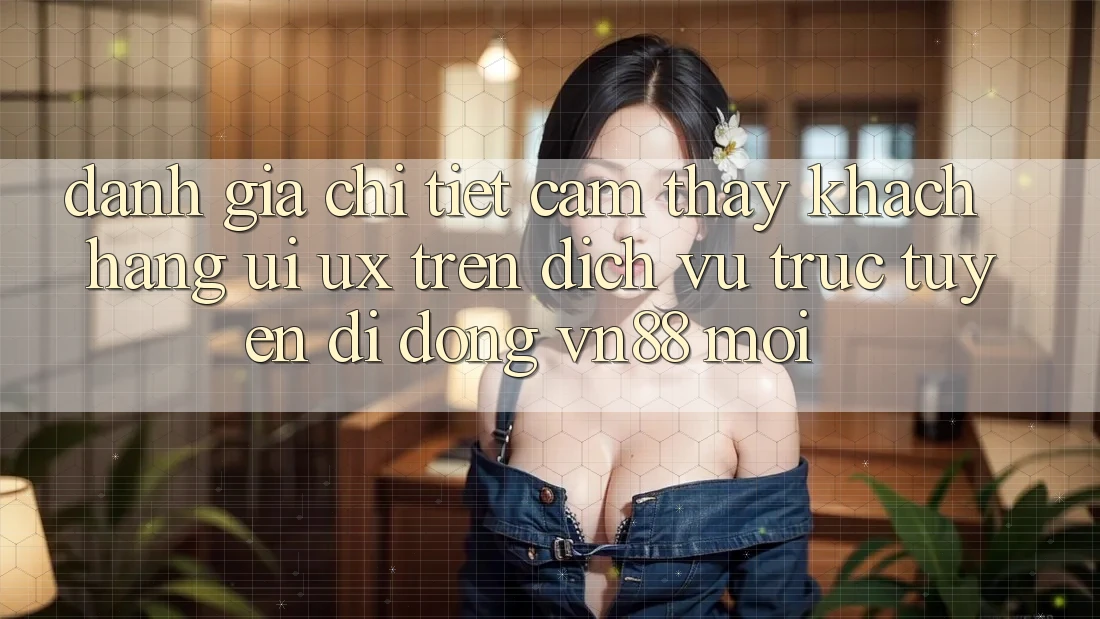 Đánh Giá Chi Tiết Cảm thấy Khách hàng (UI/UX) Trên Dịch vụ trực tuyến di động VN88 Mới