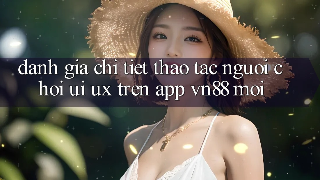 Đánh Giá Chi Tiết Thao tác Người chơi (UI/UX) Trên App VN88 Mới Đánh Giá Chi Tiết Thao tác Người chơi (UI/UX) Trên App VN88 Mới