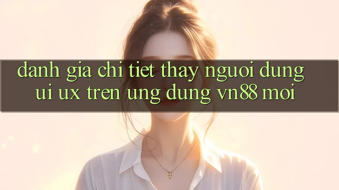 Đánh Giá Chi Tiết Thấy Người Dùng (UI/UX) Trên Ứng Dụng VN88 Mới