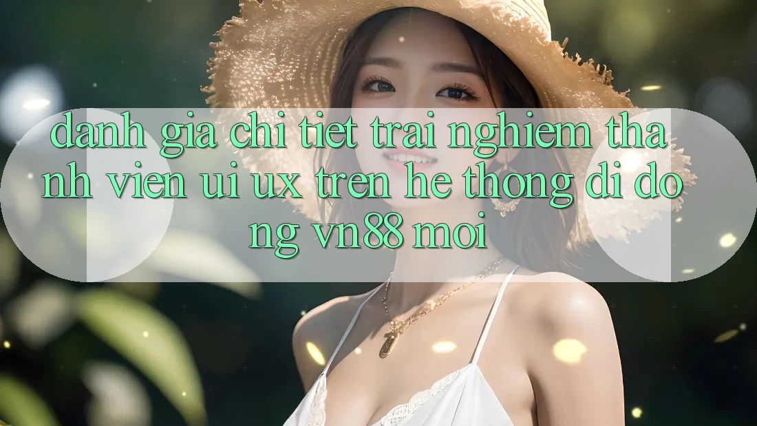 Đánh Giá Chi Tiết Trải Nghiệm Thành viên (UI/UX) Trên Hệ thống di động VN88 Mới