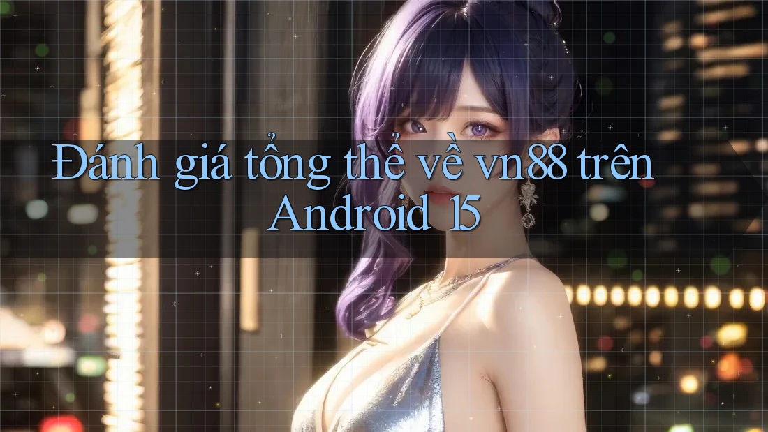 Đánh giá tổng thể về vn88 trên Android 15