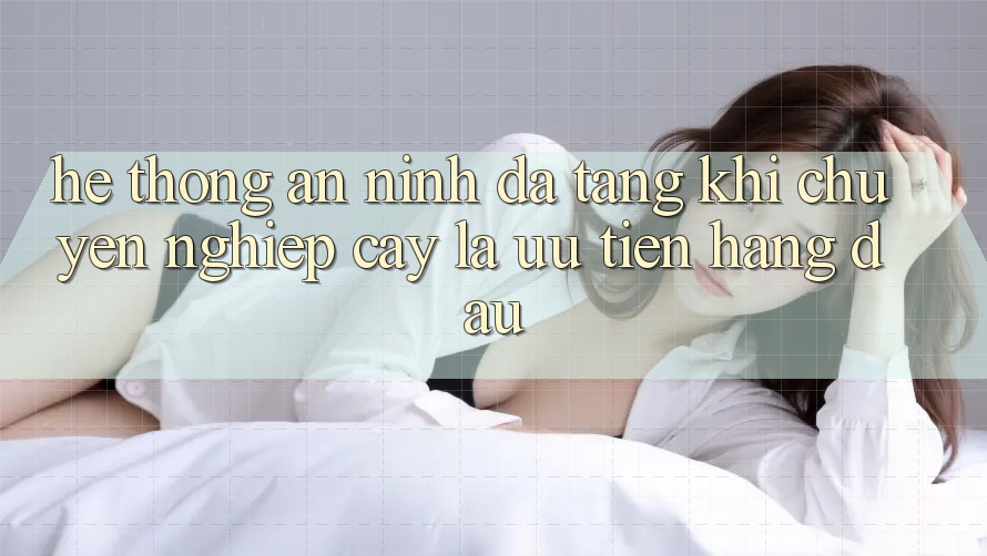 Hệ Thống An ninh Đa Tầng: Khi Chuyên nghiệp cậy Là Ưu Tiên Hàng Đầu