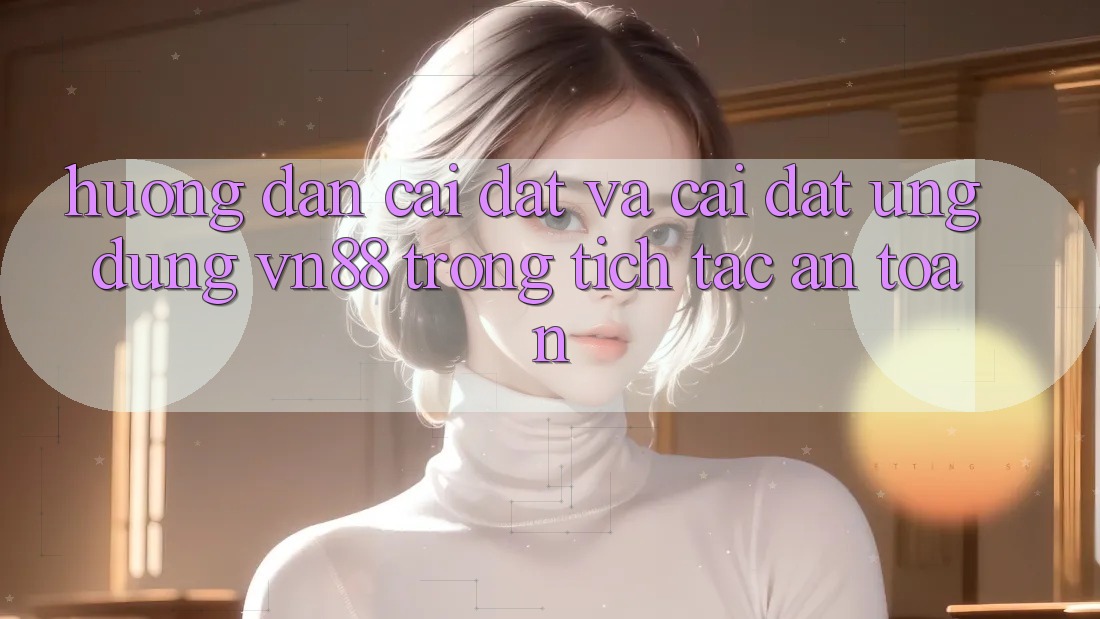 Hướng Dẫn Cài đặt Và Cài Đặt Ứng Dụng VN88 Trong tích tắc, An Toàn Hướng Dẫn Cài đặt Và Cài Đặt Ứng Dụng VN88 Trong tích tắc, An Toàn