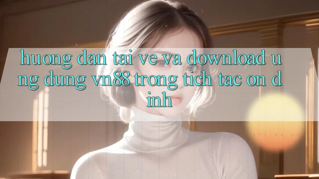 Hướng dẫn Tải về Và Download Ứng Dụng VN88 Trong tích tắc, Ổn định Hướng dẫn Tải về Và Download Ứng Dụng VN88 Trong tích tắc, Ổn định