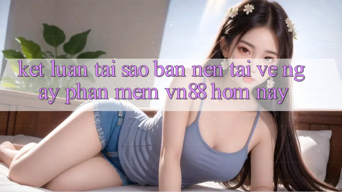 Kết Luận: Tại Sao Bạn Nên Tải về Ngay Phần mềm VN88 Hôm Nay? Kết Luận: Tại Sao Bạn Nên Tải về Ngay Phần mềm VN88 Hôm Nay?