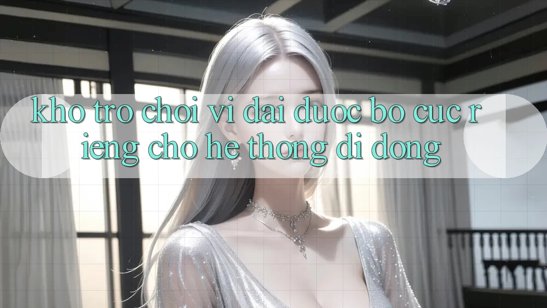 Kho Trò Chơi Vĩ đại Được Bố cục Riêng Cho Hệ thống Di Động