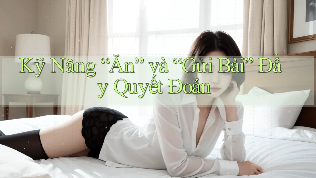 Kỹ Năng “Ăn” và “Gửi Bài” Đầy Quyết Đoán Kỹ Năng “Ăn” và “Gửi Bài” Đầy Quyết Đoán