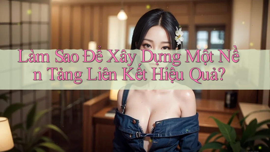 Làm Sao Để Xây Dựng Một Nền Tảng Liên Kết Hiệu Quả?
