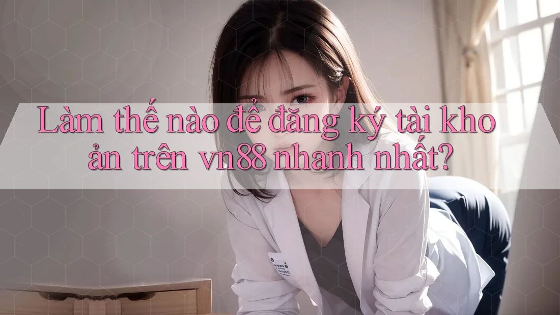 Làm thế nào để đăng ký tài khoản trên vn88 nhanh nhất?