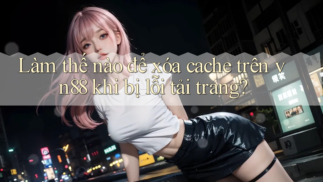 Làm thế nào để xóa cache trên vn88 khi bị lỗi tải trang?