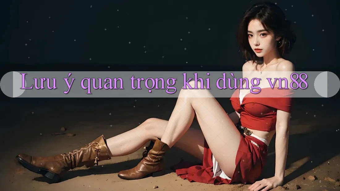 Lưu ý quan trọng khi dùng vn88