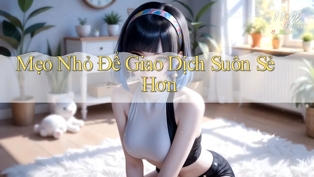 Mẹo Nhỏ Để Giao Dịch Suôn Sẻ Hơn