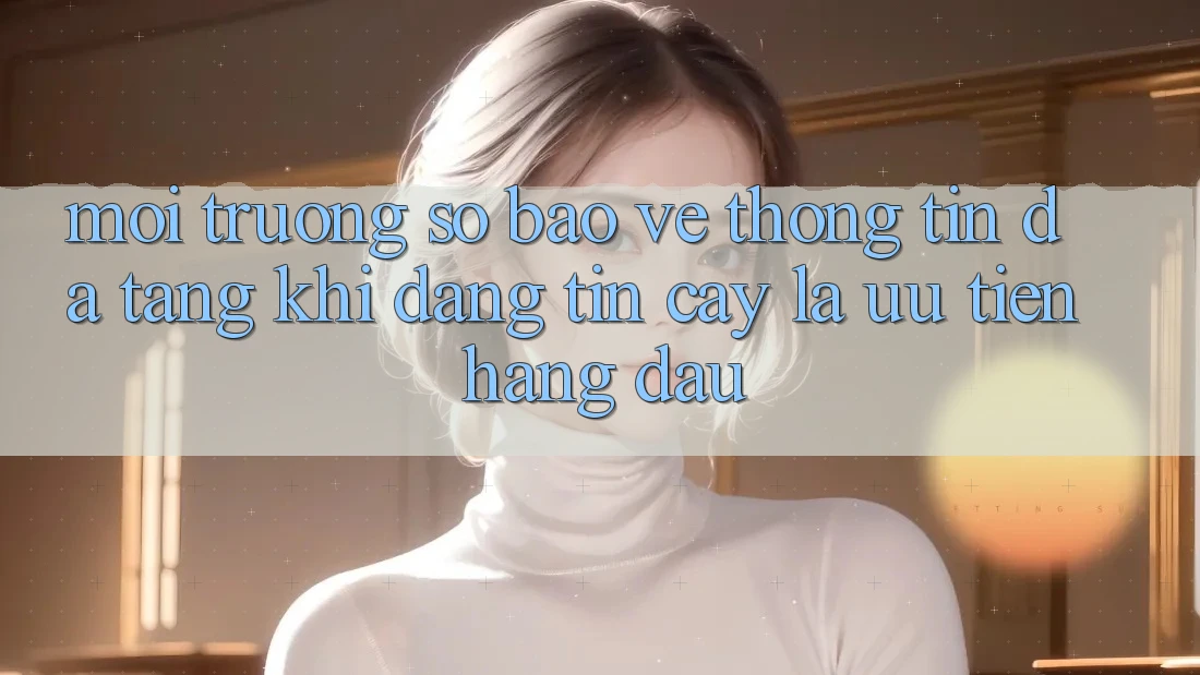 Môi trường số Bảo vệ thông tin Đa Tầng: Khi Đáng tin cậy Là Ưu Tiên Hàng Đầu Môi trường số Bảo vệ thông tin Đa Tầng: Khi Đáng tin cậy Là Ưu Tiên Hàng Đầu