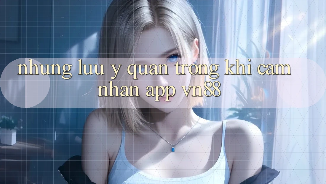 Những Lưu Ý Quan Trọng Khi Cảm nhận App VN88