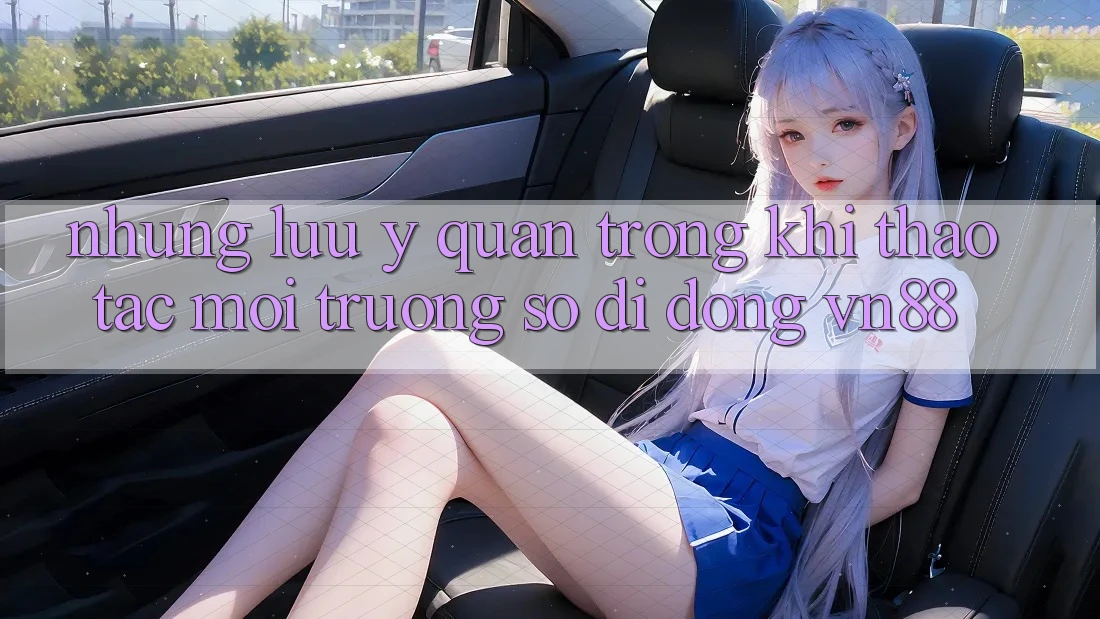 Những Lưu Ý Quan Trọng Khi Thao tác Môi trường số di động VN88 Những Lưu Ý Quan Trọng Khi Thao tác Môi trường số di động VN88