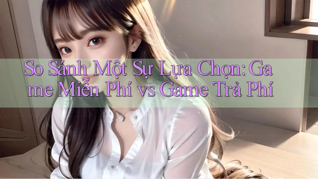 So Sánh Một Sự Lựa Chọn: Game Miễn Phí vs Game Trả Phí