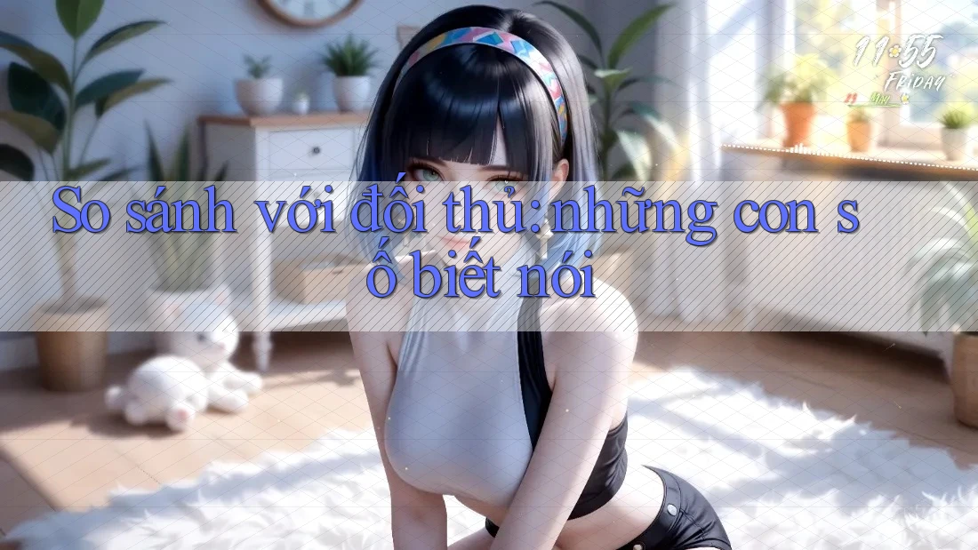 So sánh với đối thủ: Những con số biết nói
