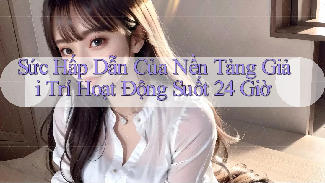 Sức Hấp Dẫn Của Nền Tảng Giải Trí Hoạt Động Suốt 24 Giờ