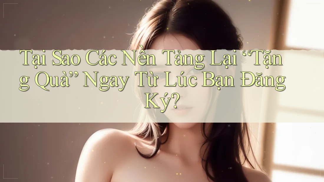 Tại Sao Các Nền Tảng Lại “Tặng Quà” Ngay Từ Lúc Bạn Đăng Ký? Tại Sao Các Nền Tảng Lại “Tặng Quà” Ngay Từ Lúc Bạn Đăng Ký?