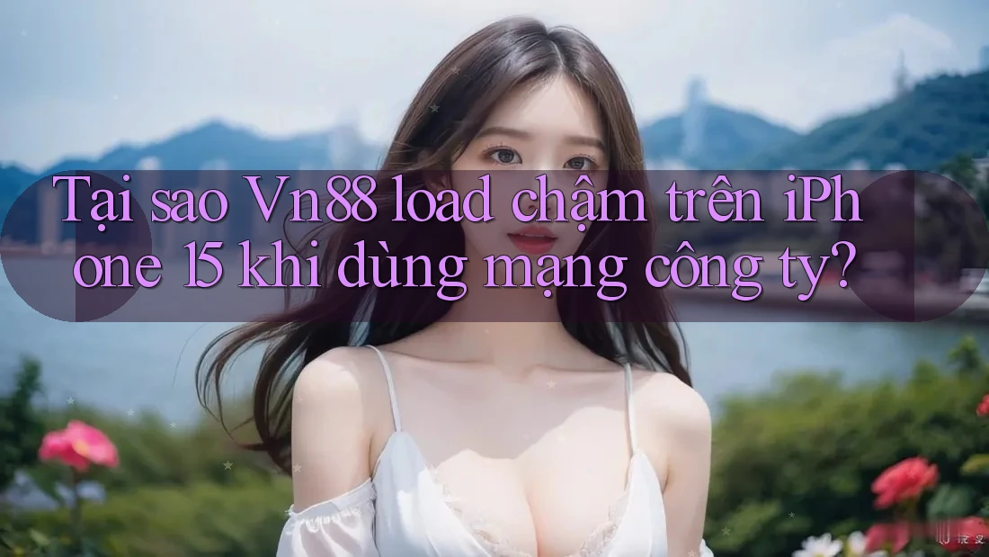 Tại sao Vn88 load chậm trên iPhone 15 khi dùng mạng công ty?