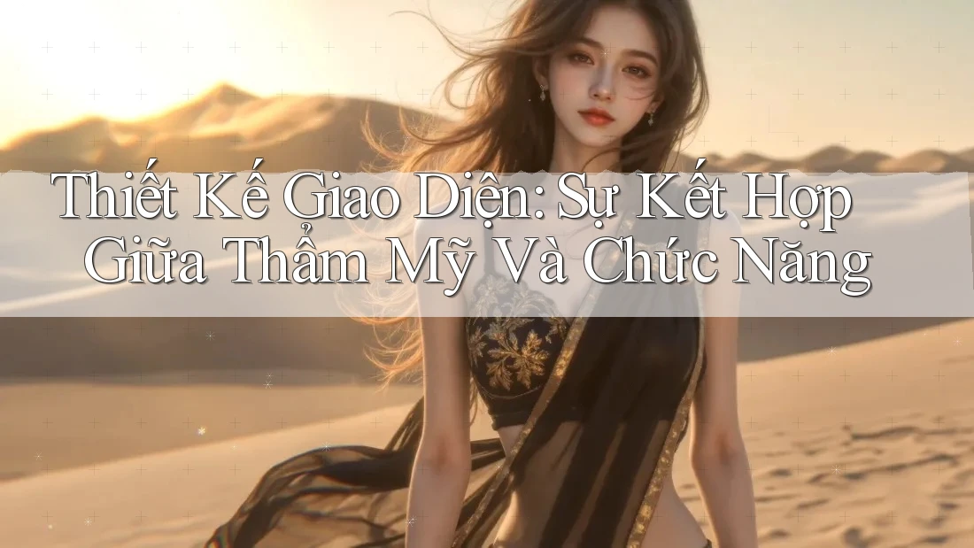 Thiết Kế Giao Diện: Sự Kết Hợp Giữa Thẩm Mỹ và Chức Năng