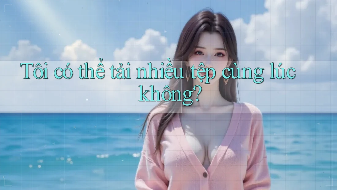Tôi có thể tải nhiều tệp cùng lúc không? Tôi có thể tải nhiều tệp cùng lúc không?