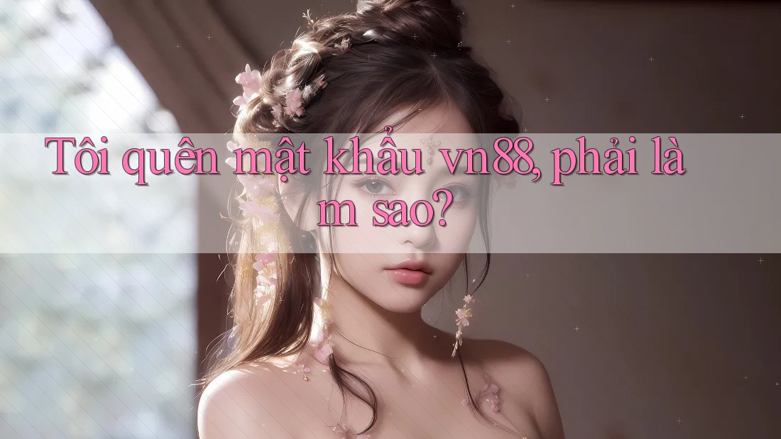 Tôi quên mật khẩu vn88, phải làm sao?