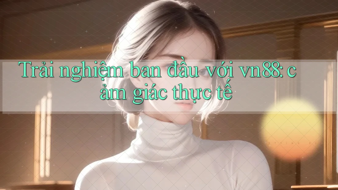 Trải nghiệm ban đầu với vn88: cảm giác thực tế
