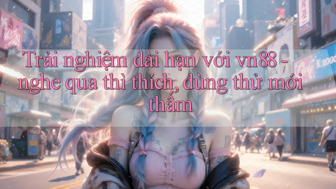 Trải nghiệm dài hạn với vn88 - nghe qua thì thích, dùng thử mới thấm Trải nghiệm dài hạn với vn88 - nghe qua thì thích, dùng thử mới thấm