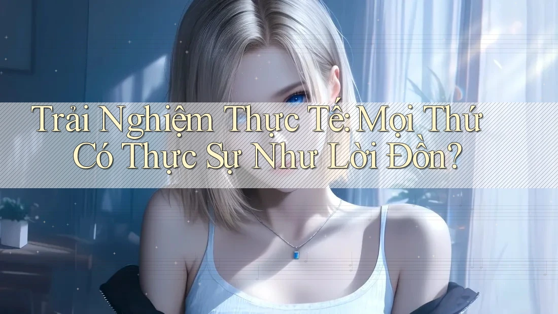 Trải Nghiệm Thực Tế: Mọi Thứ Có Thực Sự Như Lời Đồn? Trải Nghiệm Thực Tế: Mọi Thứ Có Thực Sự Như Lời Đồn?