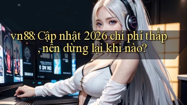 vn88 cập nhật 2026 chi phí thấp, nên dừng lại khi nào