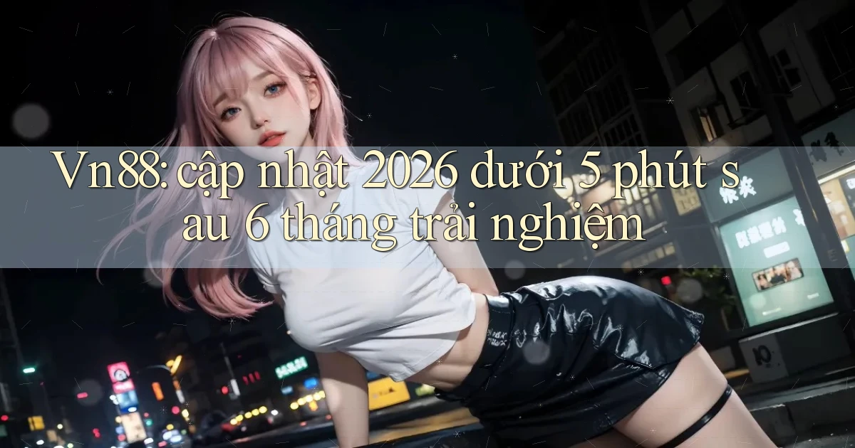Vn88 cập nhật 2026 dưới 5 phút sau 6 tháng trải nghiệm