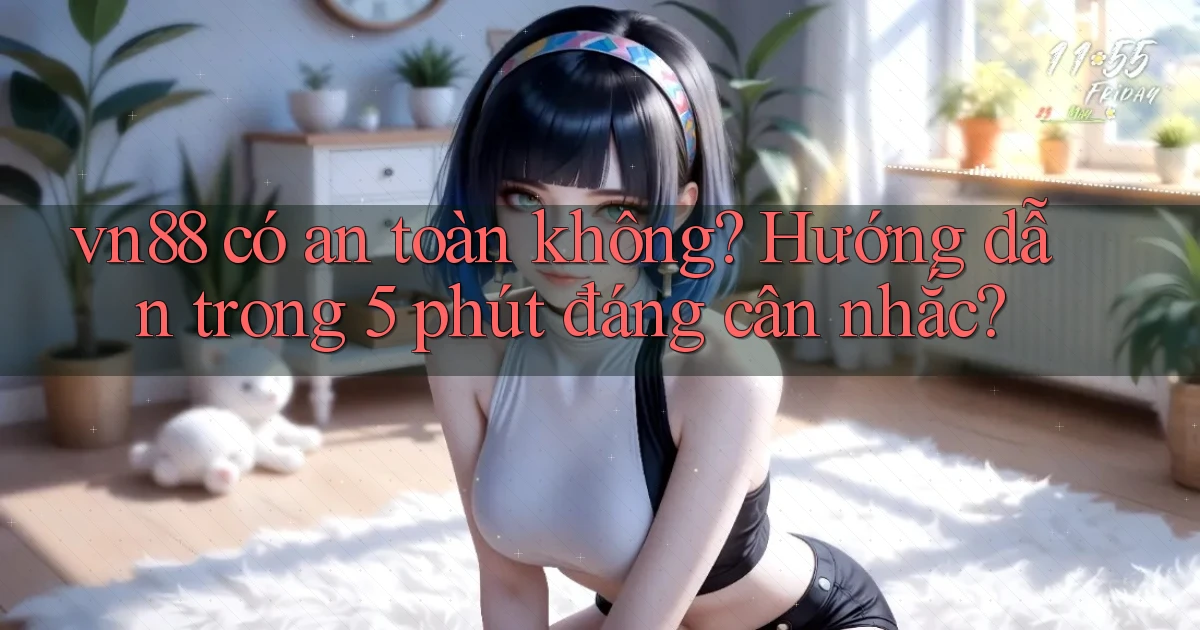 vn88 có an toàn không hướng dẫn trong 5 phút đáng cân nhắc
