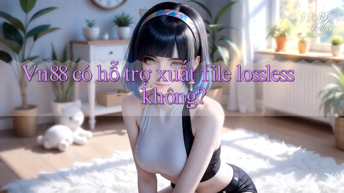 Vn88 có hỗ trợ xuất file lossless không?