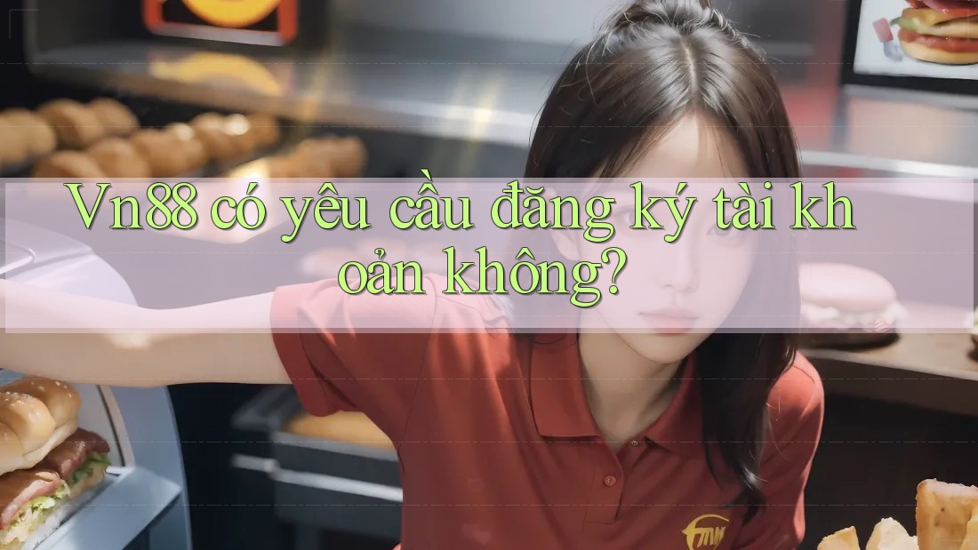 Vn88 có yêu cầu đăng ký tài khoản không?