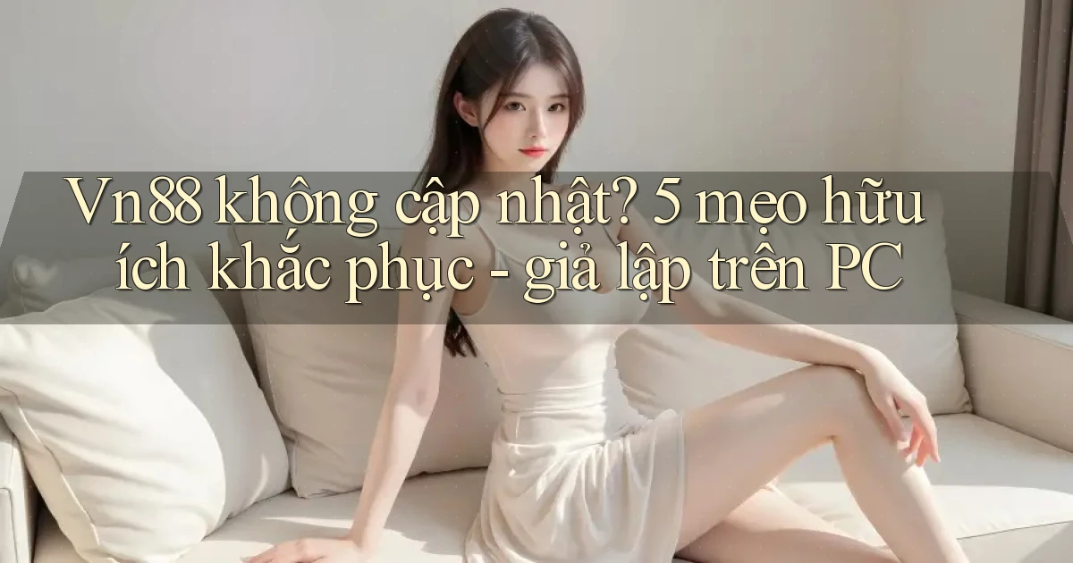 Vn88 không cập nhật 5 mẹo hữu ích khắc phục   giả lập trên PC