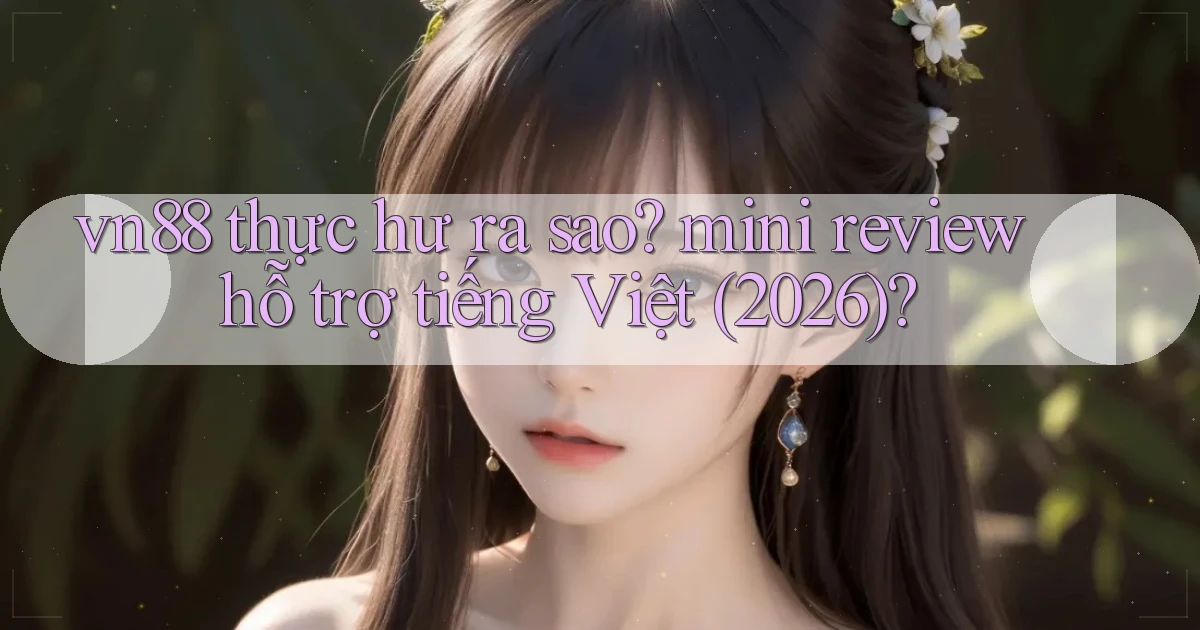vn88 thực hư ra sao mini review hỗ trợ tiếng Việt (2026)