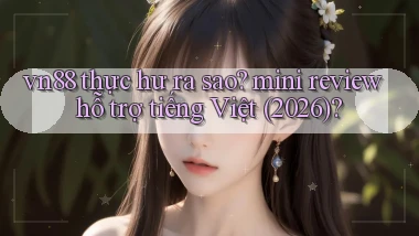 vn88 thực hư ra sao mini review hỗ trợ tiếng Việt (2026)